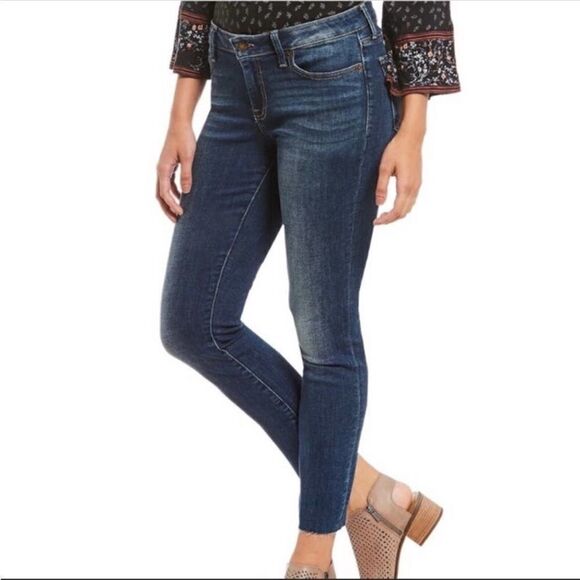 Lucky Brand Frayed Edge Brooke Legging Jeans | Size 12 - Picture 1 of 13